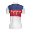 Texas Flag Golf Women Polo Shirt, Lady Squad Texas Short Sleeve Shirt For Ladies, Gift For Female Golfers