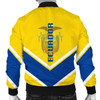 FUNSTUFFPRINT Ecuador Coat Of Arms Men Bomber Jacket Lucian Style 3D Bomber Jacket