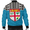 FUNSTUFFPRINT Fiji Bomber Jacket – Polynesian Design 3D Bomber Jacket