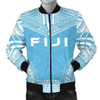 FUNSTUFFPRINT Fiji Flag Polynesian Chief Men’s Bomber Jacket 3D Bomber Jacket