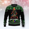 FUNSTUFFPRINT Hockey Is Back Ugly Christmas Sweater For Men & Women, Adult  Ugly Sweater