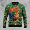 FUNSTUFFPRINT Cluck-ry Christmas Funny Ugly Christmas Sweater For Men & Women Adult  Ugly Sweater