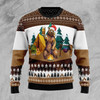 FUNSTUFFPRINT Camping Bear I Hate People Funny Ugly Christmas Sweater For Men & Women Adult - Christmas Gifts  Ugly Sweater