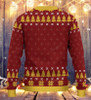 FUNSTUFFPRINT Pitter Patter Letterkenny Christmas 3D Sweater for men and women  Ugly Sweater
