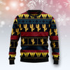 FUNSTUFFPRINT Cactus Group Ugly Christmas Sweater For Men & Women Adult Ugly Sweater