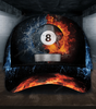 FUNSTUFFPRINT  Personalized Billiard Classic Cap, Gift for Billiard Snooker Lovers, Billiard Snooker