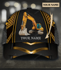 FUNSTUFFPRINT Personalized Excavator Classic Cap, Excavator hat for men and women