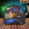FUNSTUFFPRIT Custom Name Baseball Guitar Cap Hat, I Play Guitar And I Forget Things 3D Cap For Musican Guitarist Cap-SBC-10633