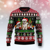 FUNSTUFFPRINT Bulldog Group Beauty Ugly Christmas Sweater For Men & Women Ugly Sweater