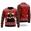 FUNSTUFFPRINT Black Cat Family Christmas Ugly Christmas Sweater, Christmas shirt, Gift for cat lover Ugly Sweater