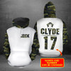 FUNSTUFFPRINT  Personalized Couple 3D Hoodie She Keeps Me Wild He Keeps Me Safe Brown 3D Hoodie and Zip Hoodie