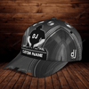 FUNSTUFFPRIT Custom With Name Black Cap Hat For Dj Men, Dj Classic Cap, Women Dj Cap Hat, Disc Jockey Cap Hat