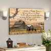 Angus Cows With Country Farm - I Still Believe In Amazing Grace - Bible Verse Canvas - Scripture Canvas Wall Art - Ciaocustom