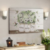 Bible Verse Wall Art Canvas - Flower And Hummingbird - Today I Choose Joy Canvas - Ciaocustom