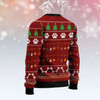 FUNSTUFFPRINT Dachshund Best Dog Mom Ever Ugly Christmas Sweater, Christmas Gift For Pet Lovers Ugly Sweater