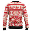 FUNSTUFFPRINT Photo Merry Christmas Golden Retriever Ugly Christmas Sweater Ugly Sweater