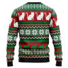 FUNSTUFFPRINT Black Cat What Christmas Ugly Christmas Sweater Ugly Sweater