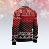 FUNSTUFFPRINT Pembroke Welsh Corgi Will Be Watching You Ugly Christmas Sweater, Christmas Sweatshirt Gift for Dog lover Ugly Sweater