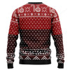 FUNSTUFFPRINT Pug Will Be Watching You Ugly Christmas Sweater, Christmas Sweatshirt Gift for Dog lover Ugly Sweater