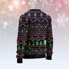 FUNSTUFFPRINT Skull Face Ugly Christmas Sweater, Custom Ugly sweater for men and womenUgly Sweater