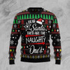 FUNSTUFFPRINT Merry Christmas Dear Santa They Are Naughty One’s Ugly Christmas Sweater  Ugly Sweater