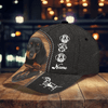 FUNSTUFFPRIT Personalized Baseball Dachshund Cap Hat For Dog Lover, 3D Full Print Dachshund Dog Cap Hat
