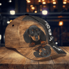 FUNSTUFFPRIT Personalized Baseball Dachshund Cap Hat For Dog Lover, 3D Full Print Dachshund Dog Cap Hat