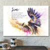 Soar On Wings Like Eagles 6 - Isaiah 40:31 - Bible Verse Canvas - Scripture Canvas Wall Art - Ciaocustom