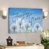 Amazing Grace - Bible Verse Canvas - Scripture Canvas Wall Art - Ciaocustom