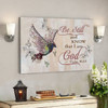 God Canvas Prints - Jesus Canvas Art - Be Still And Know That I Am God Psalm 4610 Sparrow Bible Verse Wall Art - Ciaocustom