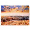 Sunset In Jerusalem View From The Mount Of Olives Canvas Wall Art - Large Gallery Wrapped Canvas Art