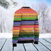 FUNSTUFFPRINT LGBT Beside Pride Ugly Christmas Sweater Ugly Sweater