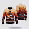 FUNSTUFFPRINT Bigfoot Sweater, I Hate People Vintage Ugly Christmas Sweater, Ugly Sweater For Men And Women, Christmas Gift Ugly Sweater