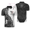 Custom Golf Personalized Men Polo Shirt, A Golf Player Illustration Custom Polo Shirt, Best Golf Shirt For Men