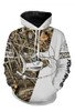 FUNSTUFFPRINT Personalized Fishing 3D All Over Hoodie Catfish  3D Hoodie and Zip Hoodie