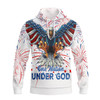 FUNSTUFFPRINT Independence Day Is Coming Ealge One Nation Under God   3D Hoodie and Zip Hoodie