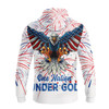 FUNSTUFFPRINT Independence Day Is Coming Ealge One Nation Under God   3D Hoodie and Zip Hoodie