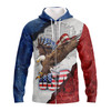 FUNSTUFFPRINT Eagle American Hawaiian Shirt - Independence Day Is Coming  3D Hoodie and Zip Hoodie