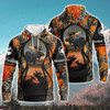 FUNSTUFFPRINT Moose Hunting  3D Hoodie and Zip Hoodie
