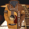 FUNSTUFFPRINT Love Guitar 3D Hoodie and Zip Hoodie