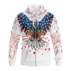 FUNSTUFFPRINT  Independence Day Is Coming Ealge  3D Hoodie and Zip Hoodie