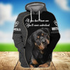 FUNSTUFFPRINT Rottweiler    3D Hoodie and Zip Hoodie