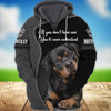 FUNSTUFFPRINT Rottweiler    3D Hoodie and Zip Hoodie