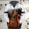FUNSTUFFPRINT Guitar - 3D Full Print 3D Hoodie and Zip Hoodie