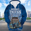 FUNSTUFFPRINT Without Trucks 3D Hoodie and Zip Hoodie
