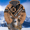 FUNSTUFFPRINT Deer Hunter 3D Shirts For Men and Women   3D Hoodie and Zip Hoodie