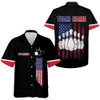 Custom Hawaiian Bowling Shirt For Men Women Custom American Flag Bowling Shirt With Name Bowling Team Shirt