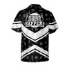 Custom 3D All Over Print Split Happens Hawaiian Shirt , Custom Name Bowling Hawaiian Shirt