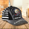 FUNSTUFFPRINT 3D Classic Cap Motorcycle Personalized Name Cap