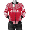 FUNSTUFFPRINT French Polynesia Flag Polynesian Chief Women’S Bomber Jacket – Bn10 Bomber Jacket